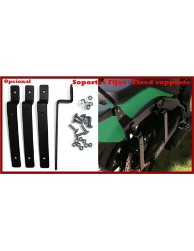 ALFORJAS RIGIDAS IBER CLASICA TRENZADA COCO SPORTSTER H.D