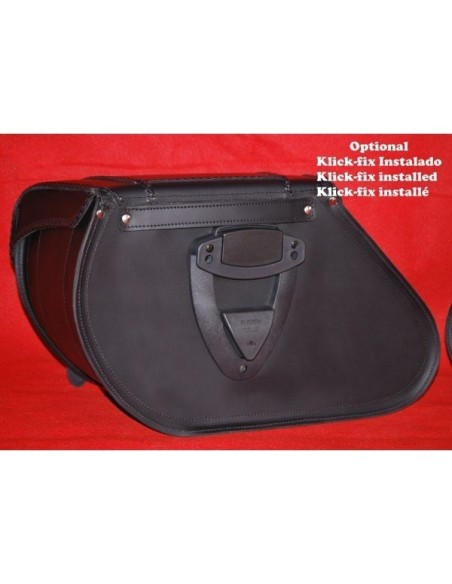 ALFORJAS RIGIDAS IBER CLASICA TRENZADA COCO SPORTSTER H.D