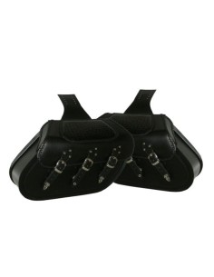 ALFORJAS RIGIDAS IBER BÁS TRENZADA COCO SPORTSTER H.D 2