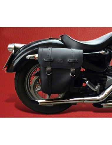 ALFORJA PIEL CENTURION HCO AMORT DCHA SPORTSTER H.D