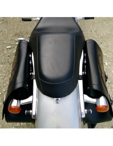 SET ALFORJAS SCIPION BÁSICA HCO AMORT CRANEO LLAMAS SPORTSTER H.D