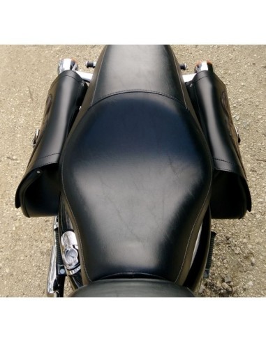 SET ALFORJAS SCIPION BÁSICA HCO AMORT CRANEO LLAMAS SPORTSTER H.D