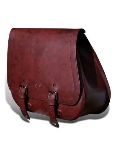 ALFORJA PIEL SCIPION HCO AMORT IZDA MARRÓN SPORTSTER H.D