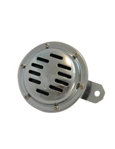 BOCINA CROMADA 10 CM DIAMETRO