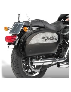 ALFORJAS RÍGIDAS SAHARA LOGO SPORTSTER PARA SPORTSTER H.D 2