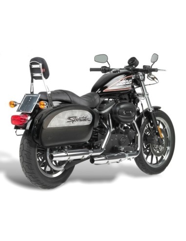 ALFORJAS RÍGIDAS SAHARA LOGO SPORTSTER PARA SPORTSTER H.D