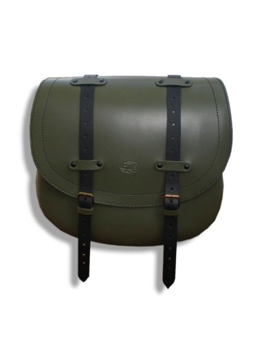 ALFORJA PIEL BANDO PLATOON HCO AMORT DERECHA SPORTSTER H.D