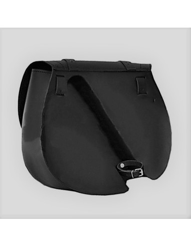 ALFORJA PIEL BANDO PLATOON HCO AMORT DERECHA SPORTSTER H.D