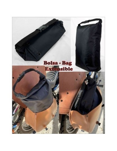 ALFORJA BASCULANTE TROYANO IZDA PARA SPORTSTER H.D