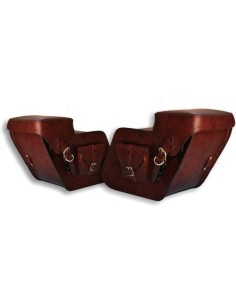 ALFORJAS IMPERIAL MARRÓN PARA HARLEY DAVIDSON SPORTSTER 2