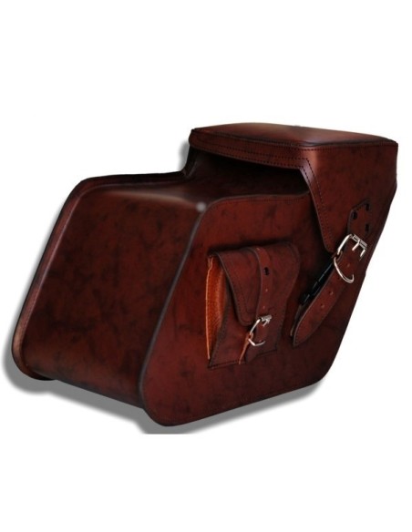ALFORJAS IMPERIAL MARRÓN PARA HARLEY DAVIDSON SPORTSTER