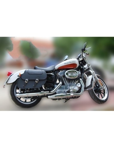 ALFORJAS RÍGIDAS TEMPLARIO TRENZADO HCO AMORT SPORTSTER H.D