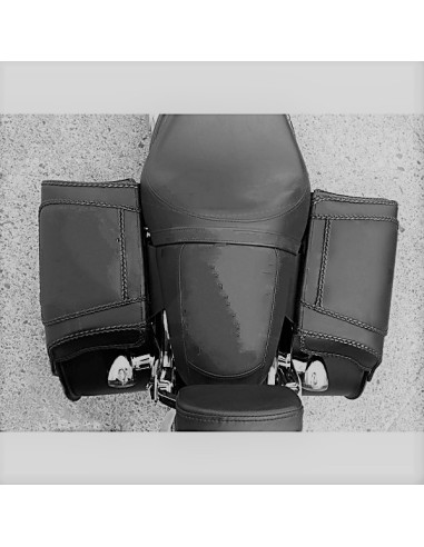 ALFORJAS RÍGIDAS TEMPLARIO TRENZADO HCO AMORT SPORTSTER H.D