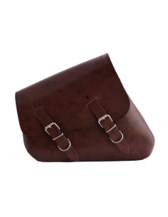 ALFORJA BASCULANTE LEGION MARRÓN CUERO IZDA SPORTSTER H.D 883-1200 2