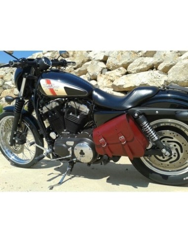 ALFORJA BASCULANTE LEGION ROJIZO IZDA SPORTSTER H.D 883-1200