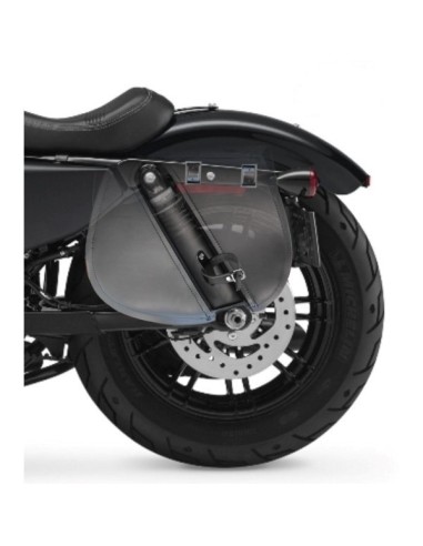 ALFORJA PIEL SPARTA ARMY STAR VERDE MILITAR IZDA H.D SPORTER  883-1200