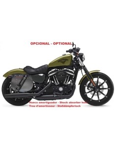 ALFORJA PIEL SPARTA ARMY STAR VERDE MILITAR DCHA H.D SPORTER  883-1200 2