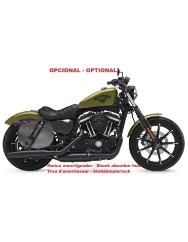 ALFORJA PIEL SPARTA ARMY STAR VERDE MILITAR DCHA H.D SPORTER  883-1200