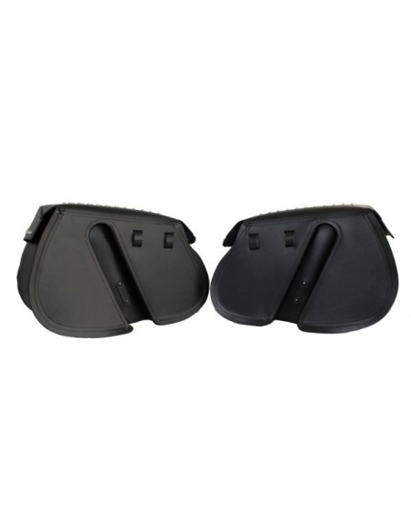 ALFORJAS PIEL PIZARRO CLÁSICA PARA H.D SPORTSTER 883