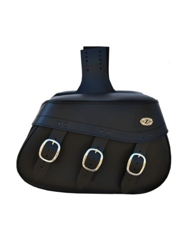 ALFORJAS PIEL PIZARRO BÁSICA PARA H.D SPORTSTER 883