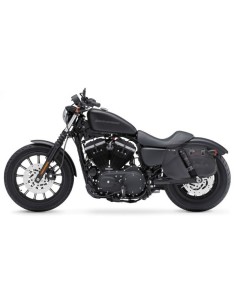 ALFORJAS PIEL PIZARRO BÁSICA PARA H.D SPORTSTER 883 2
