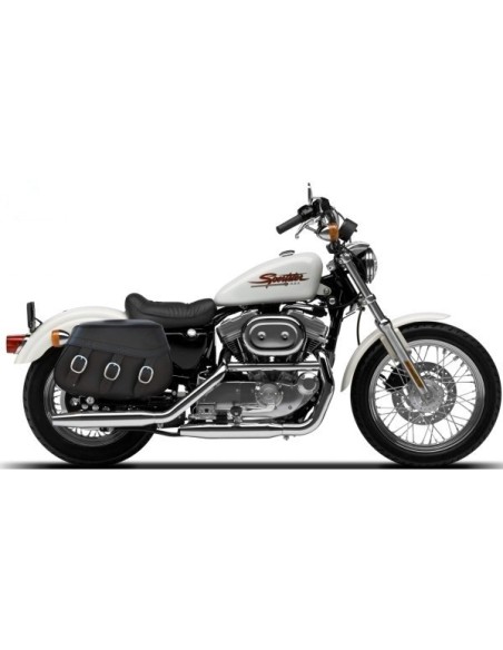ALFORJAS PIEL PIZARRO BÁSICA PARA H.D SPORTSTER 883 ALFORJAS PIEL PIZARRO BÁSICA PARA H.D SPORTSTER 883