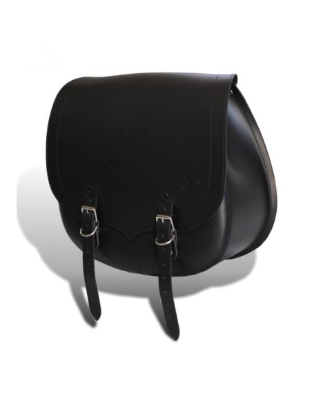 ALFORJA PIEL SPARTA BÁSICA HCO AMORT DERECHA SPORTSTER H.D