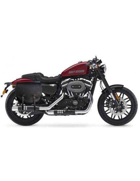 ALFORJA PIEL SPARTA BÁSICA HCO AMORT DERECHA SPORTSTER H.D