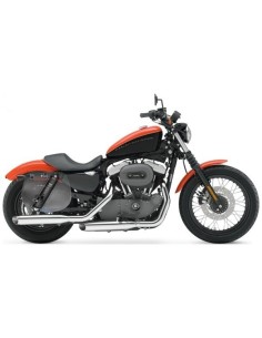ALFORJA PIEL SPARTA BÁSICA HCO AMORT DERECHA SPORTSTER H.D 2