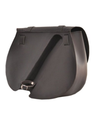 ALFORJA PIEL SPARTA BÁSICA HCO AMORT IZDA SPORTSTER H.D