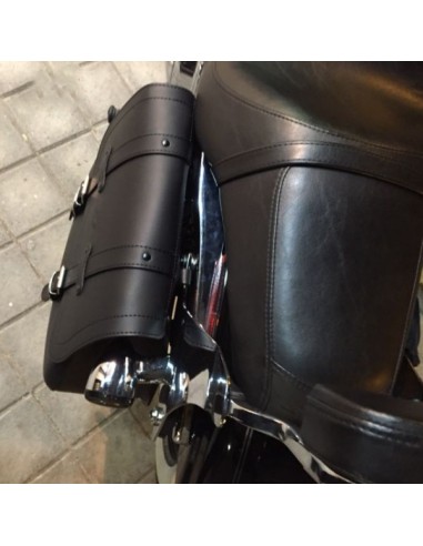 ALFORJA HD SPORTSTER MULHACEN HUECO AMORTIGUADOR IZQUIERDA