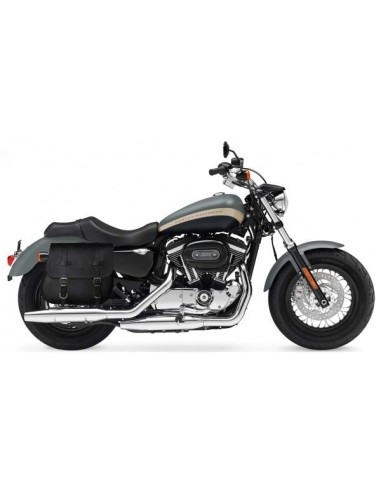 ALFORJA HD SPORTSTER MULHACEN HUECO AMORTIGUADOR IZQUIERDA