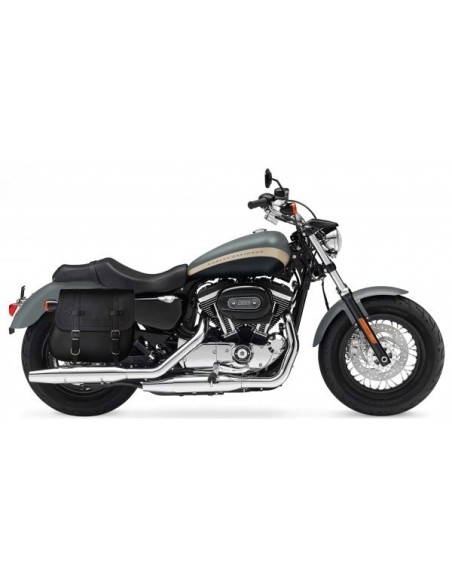 ALFORJA HD SPORTSTER MULHACEN HUECO AMORTIGUADOR IZQUIERDA
