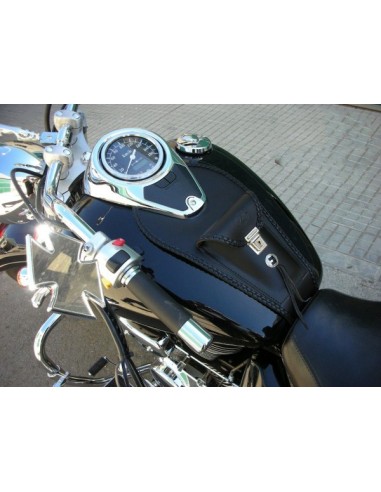 CUBRE DEPOSITO ITALICO CELTIC BASICO MARRÓN CUERO UNIVERSAL