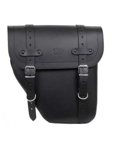 ALFORJA PIEL CENTURION IZDA PARA DYNA STREET-BOD H.D