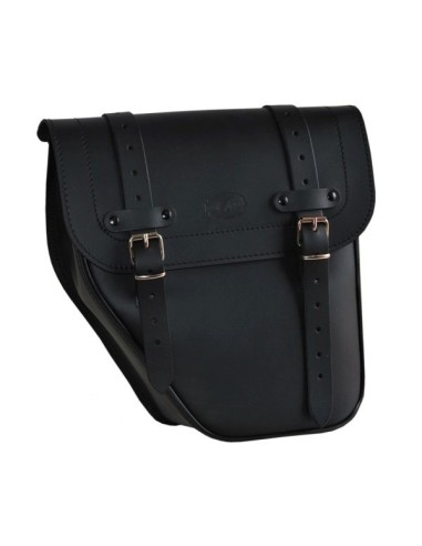 ALFORJA PIEL CENTURION IZDA PARA DYNA STREET-BOD H.D