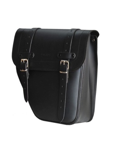 ALFORJA PIEL CENTURION IZDA PARA DYNA STREET-BOD H.D