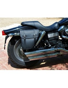 ALFORJA PIEL CENTURION DCHA PARA DYNA STREET-BOD H.D 2