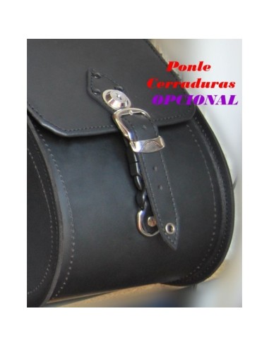 ALFORJAS RIGIDAS GRECIO BLACK DANDY PARA DYNA H.D