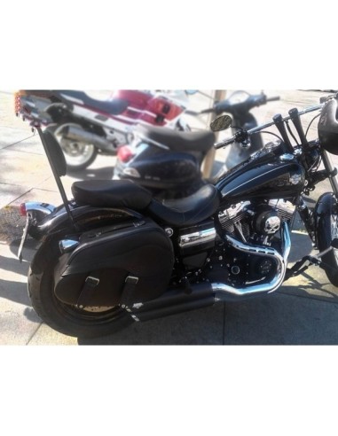 ALFORJAS RÍGIDAS LEPANTO BÁSICA HCO AMORT PARA DYNA H.D