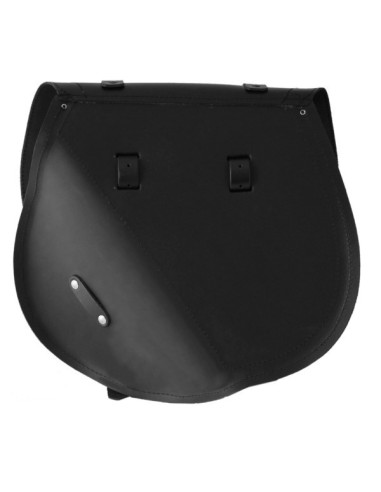 ALFORJA SPARTA SKULL HAT HD HC AMORT IZQ DYNA FAT-BOB MARRÓN