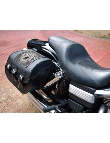 ALFORJAS RÍGIDAS SUPER STAR CABEZA AGUILA HD HC AMORT DYNA H.D