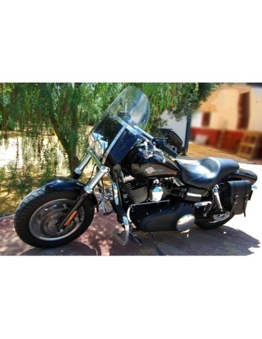 ALFORJAS PIEL CENTURION ADAPTADAS PARA DYNAS HARLEY DAVIDSON