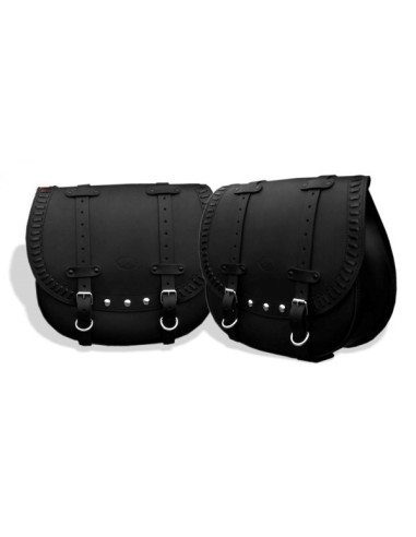 SET ALFORJAS BANDO FAT HCO AMORT PARA DYNA FAT-BOB H.D