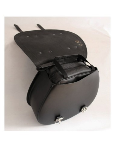 SET ALFORJAS BANDO FAT HCO AMORT PARA DYNA FAT-BOB H.D