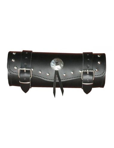 RULO MEDIANO CLASICO CON 1 CONCHO 29X11CM