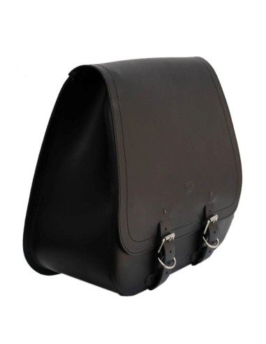 ALFORJA PIEL BIG SCIPION BÁSICA IZQUIERDA PARA SOFTAIL H.D