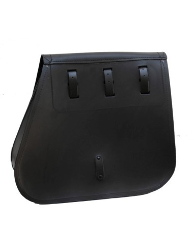 ALFORJA PIEL BIG SCIPION BÁSICA IZQUIERDA PARA SOFTAIL H.D