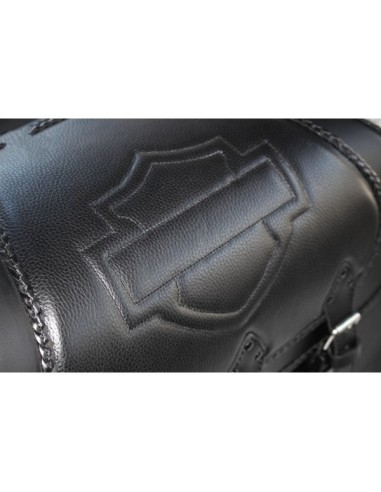 ALFORJAS RIGIDAS CAMPEADOR PERSONALIZADA ESCUDO HARLEY DAVIDSON PARA SOFTAIL H.D