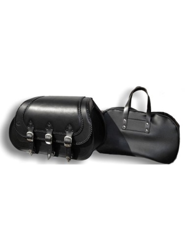 ALFORJAS RIGIDAS CAMPEADOR PERSONALIZADA ESCUDO HARLEY DAVIDSON PARA SOFTAIL H.D